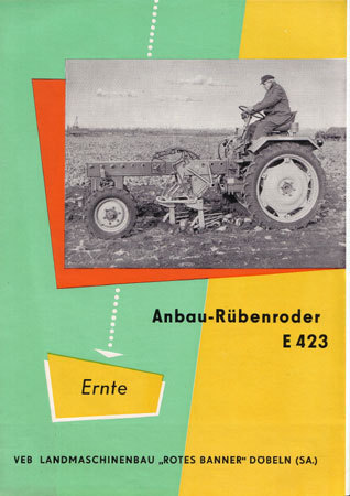 Anbau-Rübenroder E423