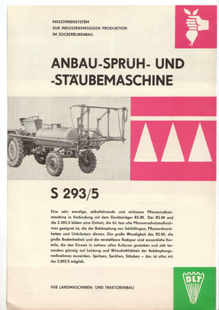 Anbau-Sprüh-und-Stäubemaschine S 293/5