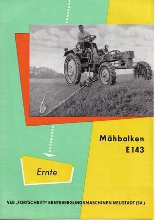 Mähbalken E 143