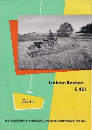 Traktor-Rechen E 451
