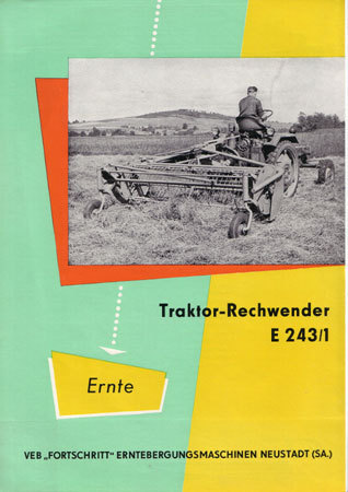 Traktor-Rechenwender E243/1